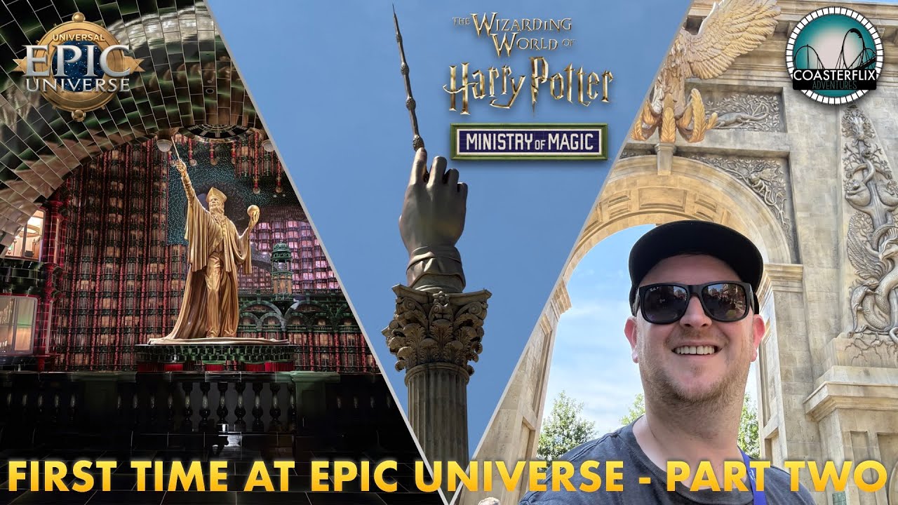 Epic Universe FIRST VISIT – Part 2 | Wizarding World Harry Potter: Ministry of Magic