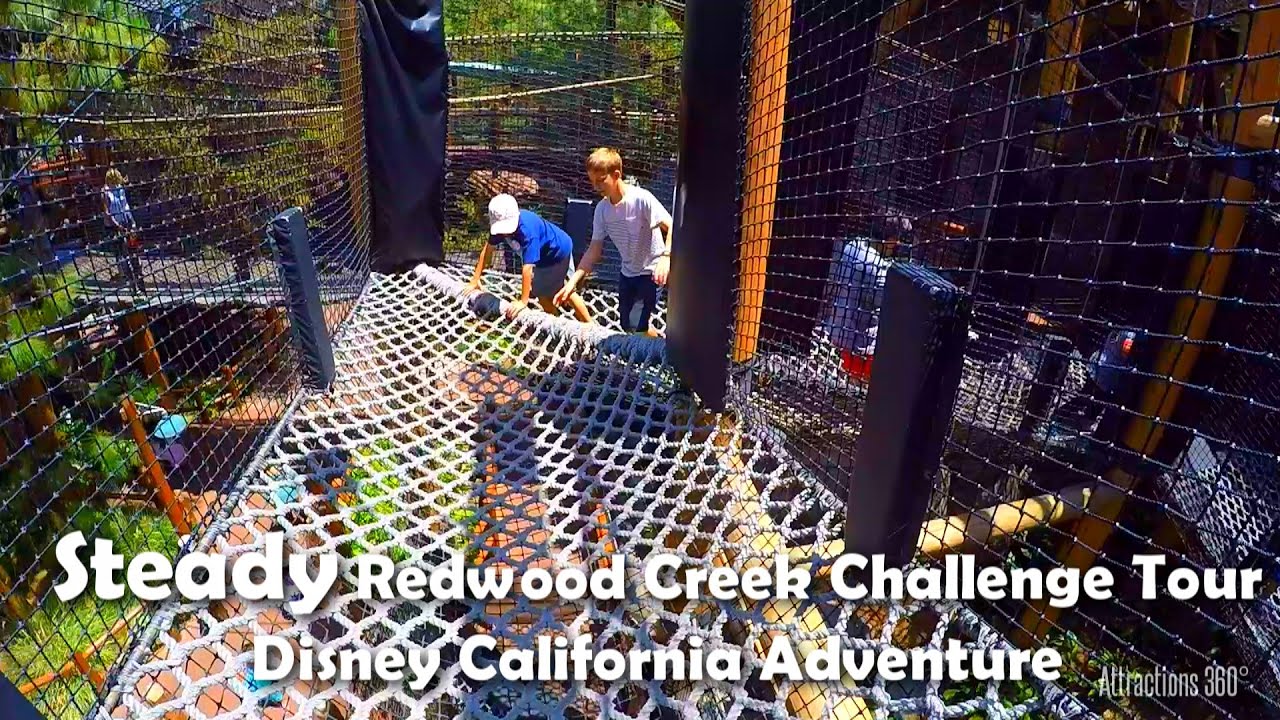 [HD] Full Steady Tour of Redwood Creek Challenge Trail 2016 - Disney California Adventure