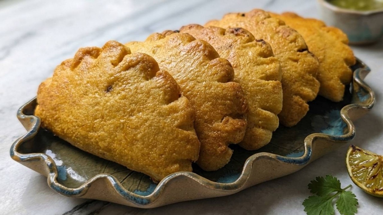 PASTEL PARAGUAIO NA AIRFRYER - MASSA DE MANDIOCA E SEM FARINHA