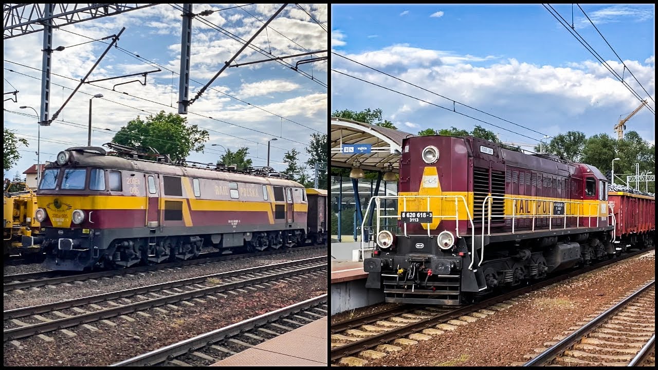201Eo-005 + manewry TEM2-240 (Rail Polska) | Mińsk Mazowiecki