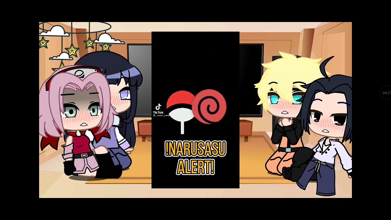 React de naruto ships Sakurai e hinata naruto e saúde casal lindos#