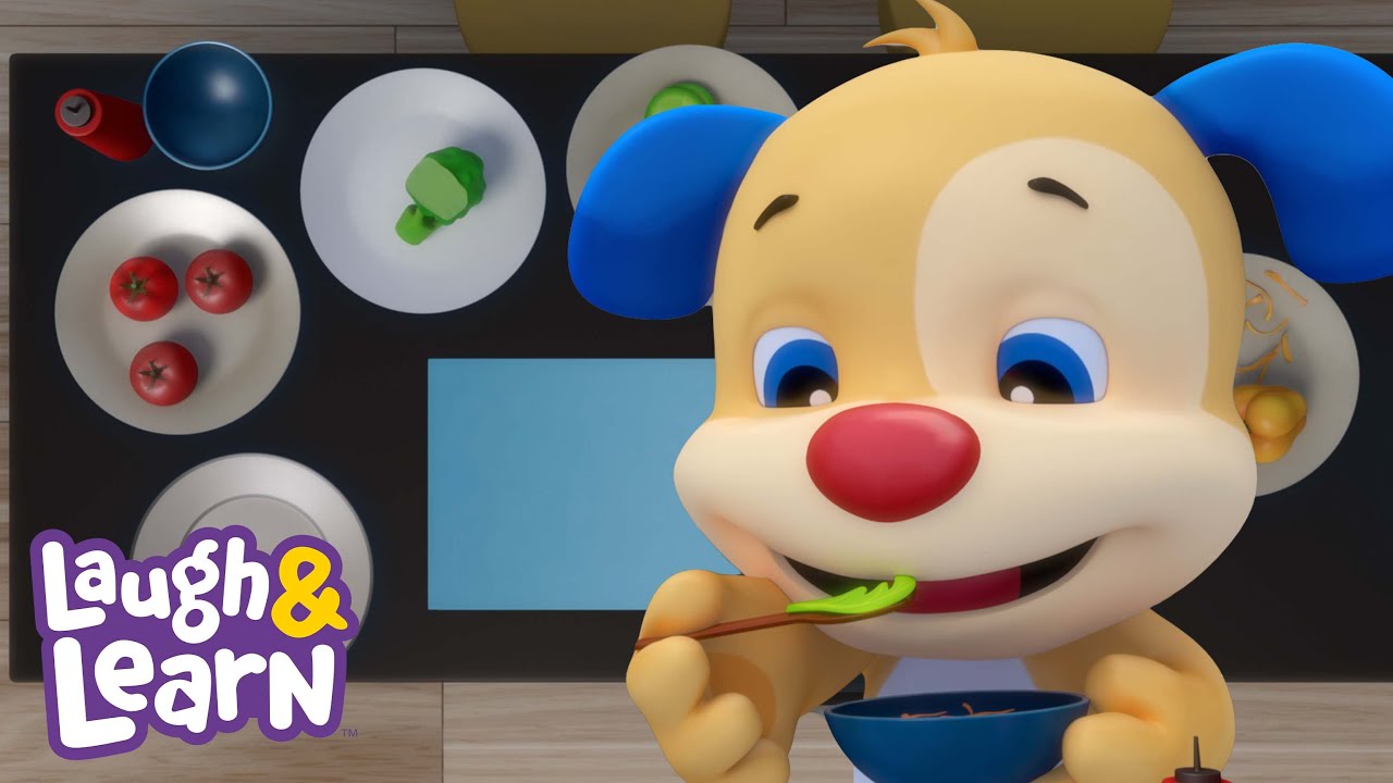 🥗 Super Salad Song 🎶 | Let Me Hear You Crunch | Laugh & Learn™ | Cartoons and Kids Songs