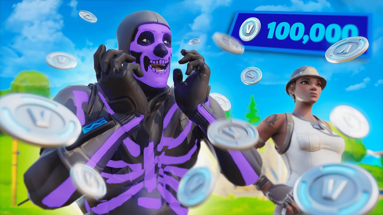 SURPRISING BEST FRIEND WITH 100,000 VBUCKS (emotional)