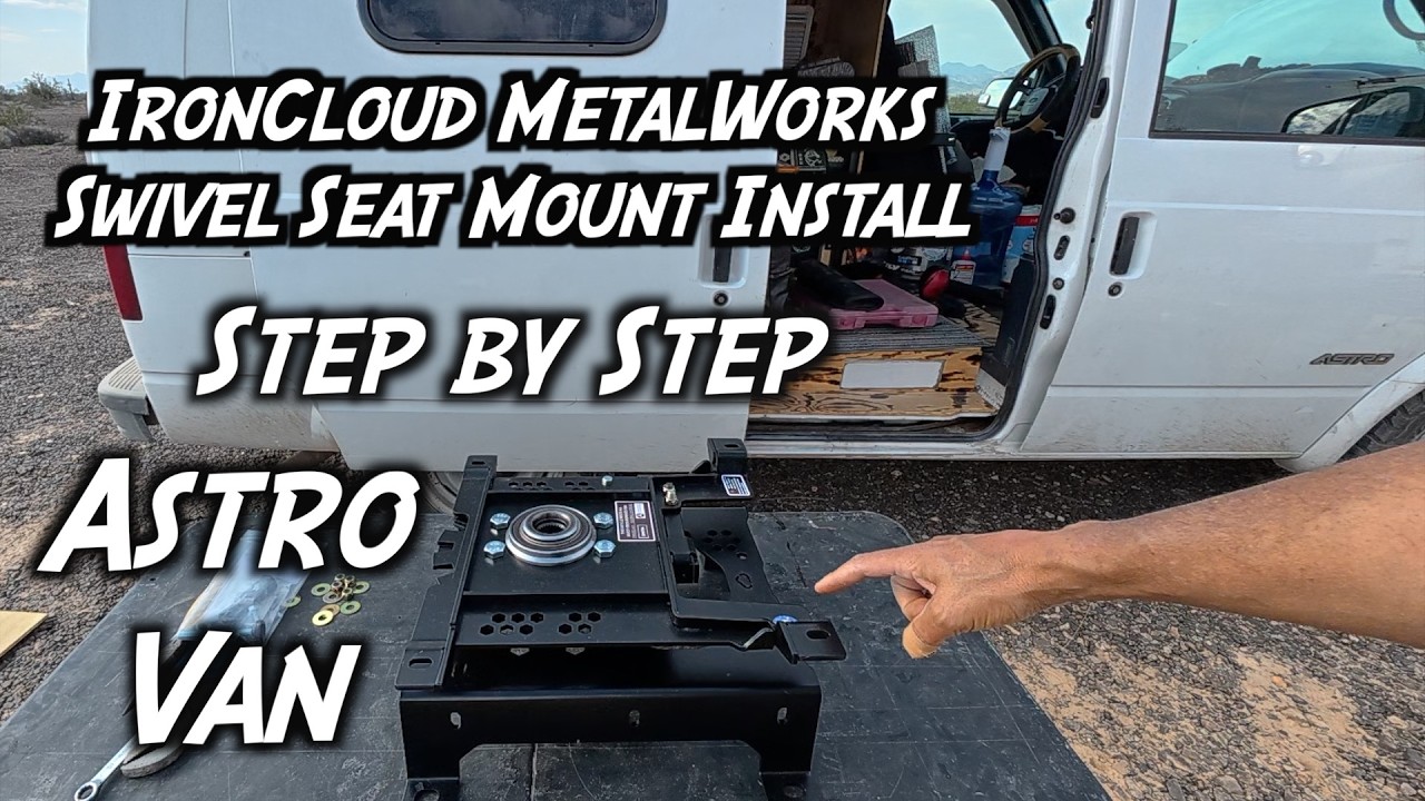 Astro/Safai Van Swivel Seat Mount Install Step by Step Ironcloud Metalworks