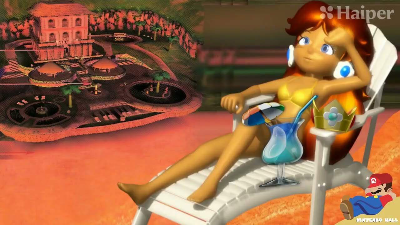 1 hour of summer chill Nintendo videogame music positive vibes with Princess Daisy
