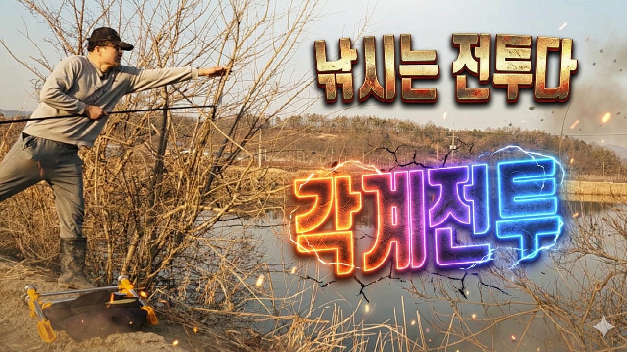 해빙기 배수할때 붕어가 모이는 자리가 있었다