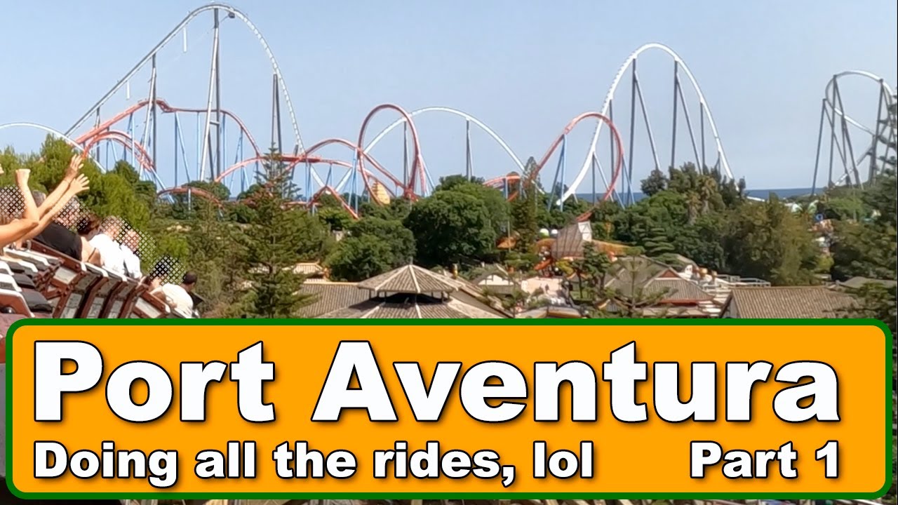 Port Aventura Theme Park -Salou, Spain #themepark #themeparks #portaventura #challenge