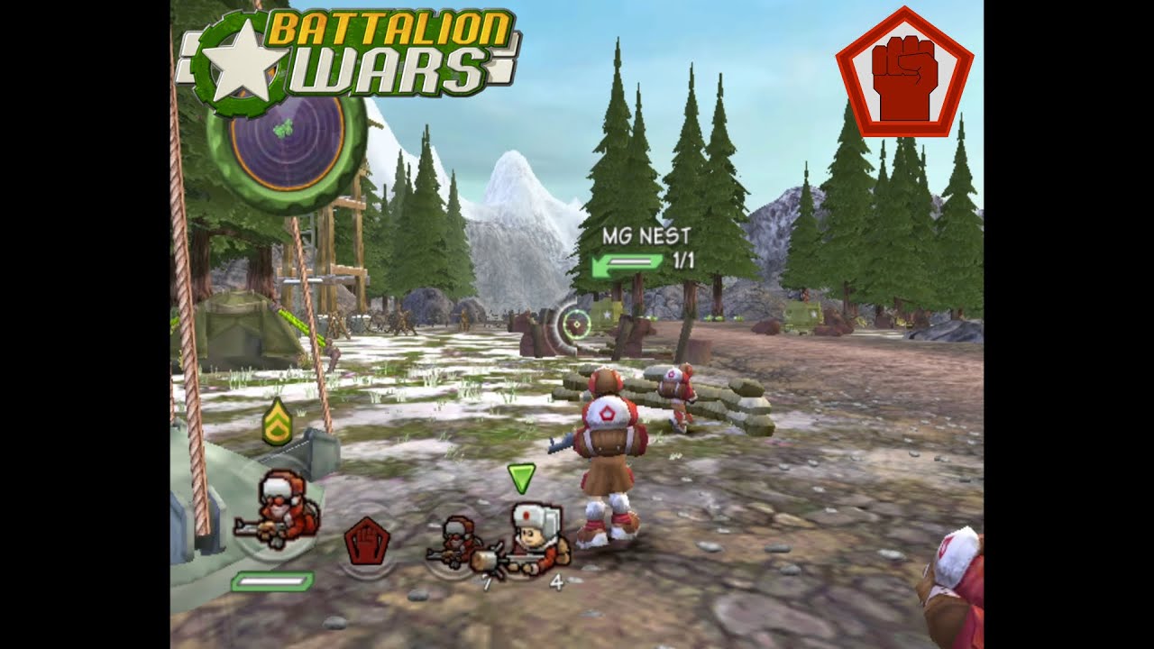 Battalion Wars as the Tundran Territories Mod | Mission 3 : Assault on Windbreak Ridge