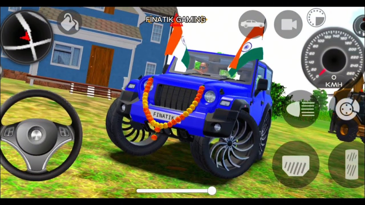 Modified Mahindra Thar😈Games:Indian Blue Thar (Gadi Wala Games) Car Game Android Game - #2026 