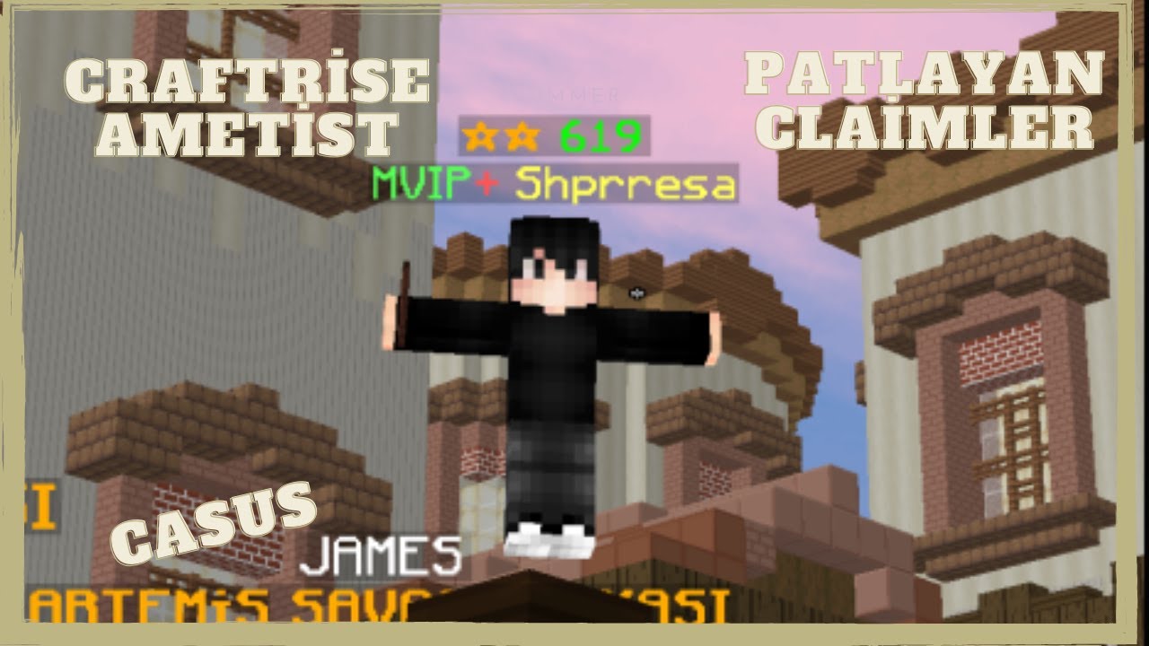 10 Spawnerli Claimi Tüm Ametiste Karşı Savunduk !! Craftrise Ametist Patlayan Claimler