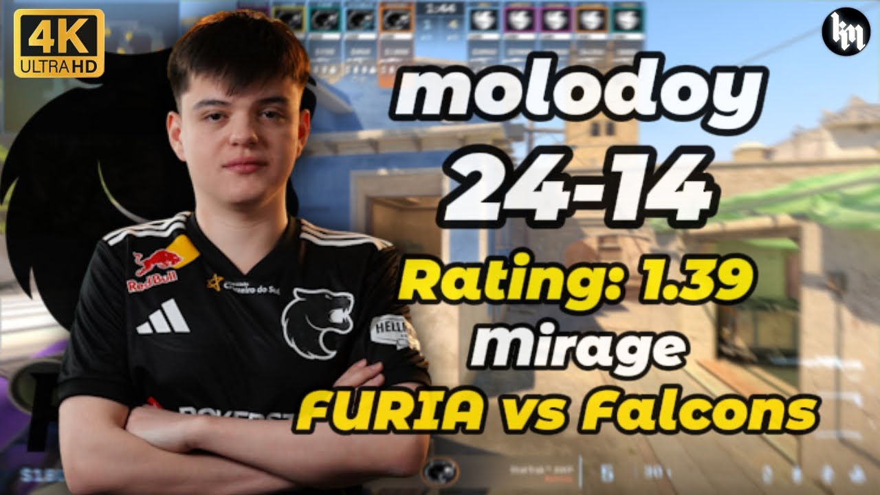 molodoy (24-14) FURIA vs Falcons (Mirage) | IEM Chengdu 2025 #FURIA #molodoy