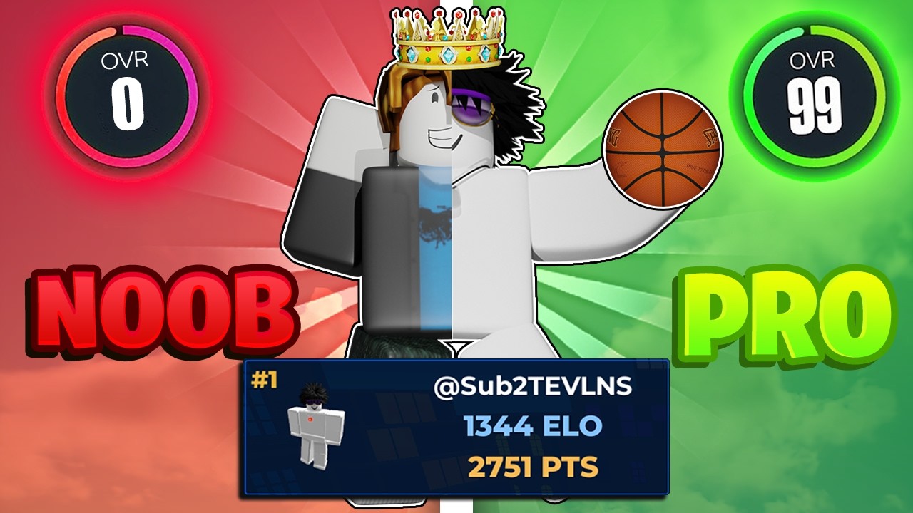 #1 Player Goes Undercover as a Noob (Roblox Basketball Legends)