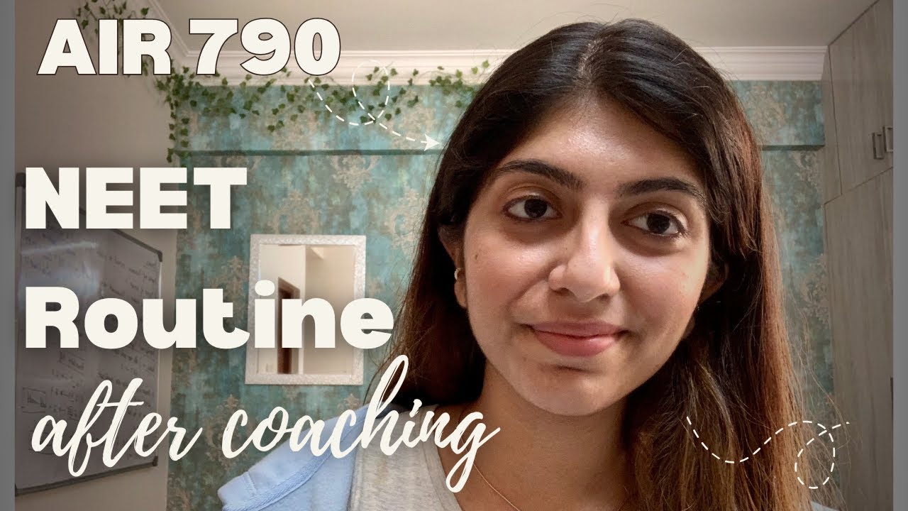 My NEET Study Routine After Coaching | How I Managed Self Study at Home #neet