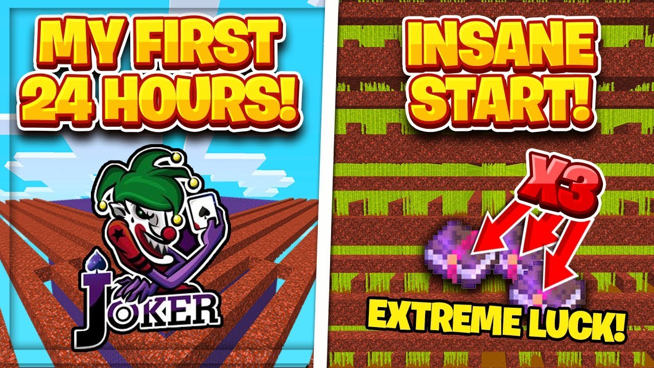 My First 24 Hours **EXTREME LUCK!!!** | Minecraft Factions | TheArchon | Amber [1]