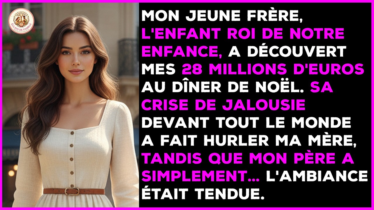 Mon frère avait tout, mais en apprenant mes 28 millions d'euros, sa jalousie a explosé.