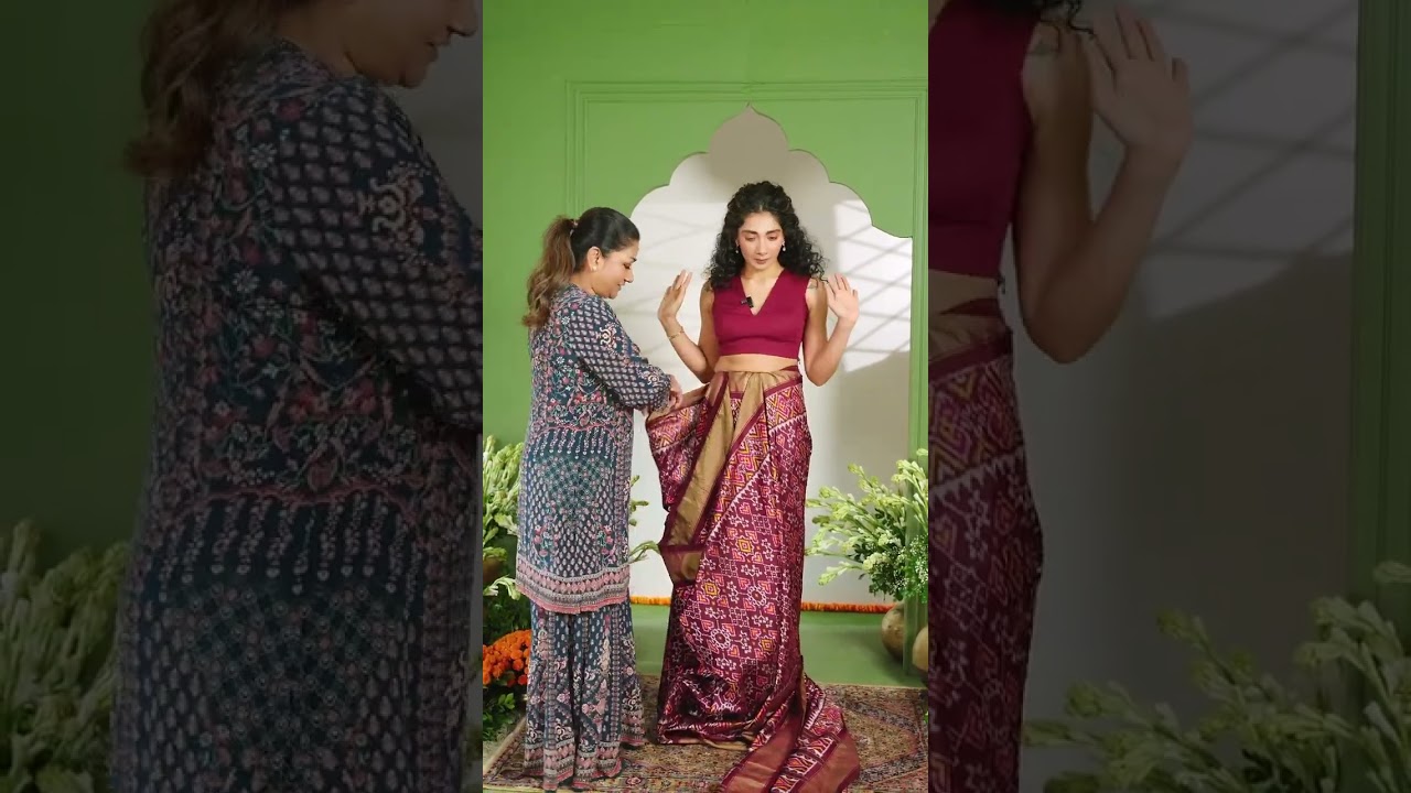 Master the pallu with Dolly Jain