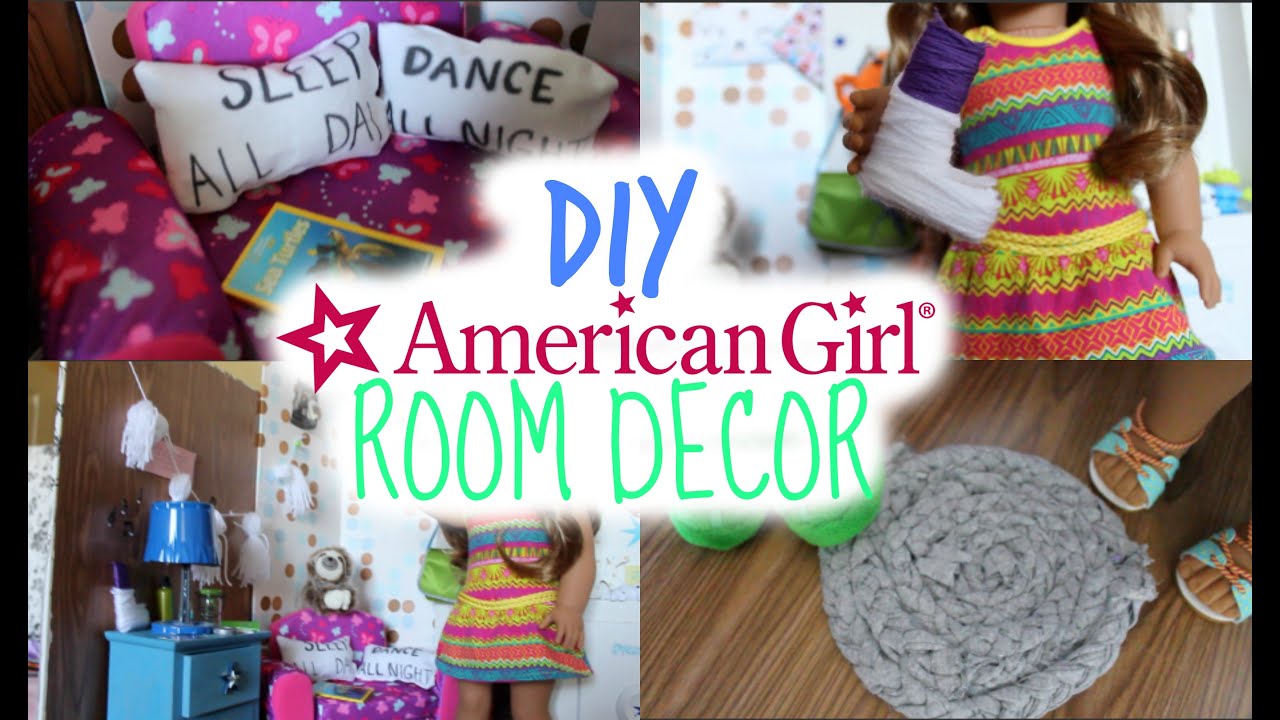 DIY American Girl Room Decor!