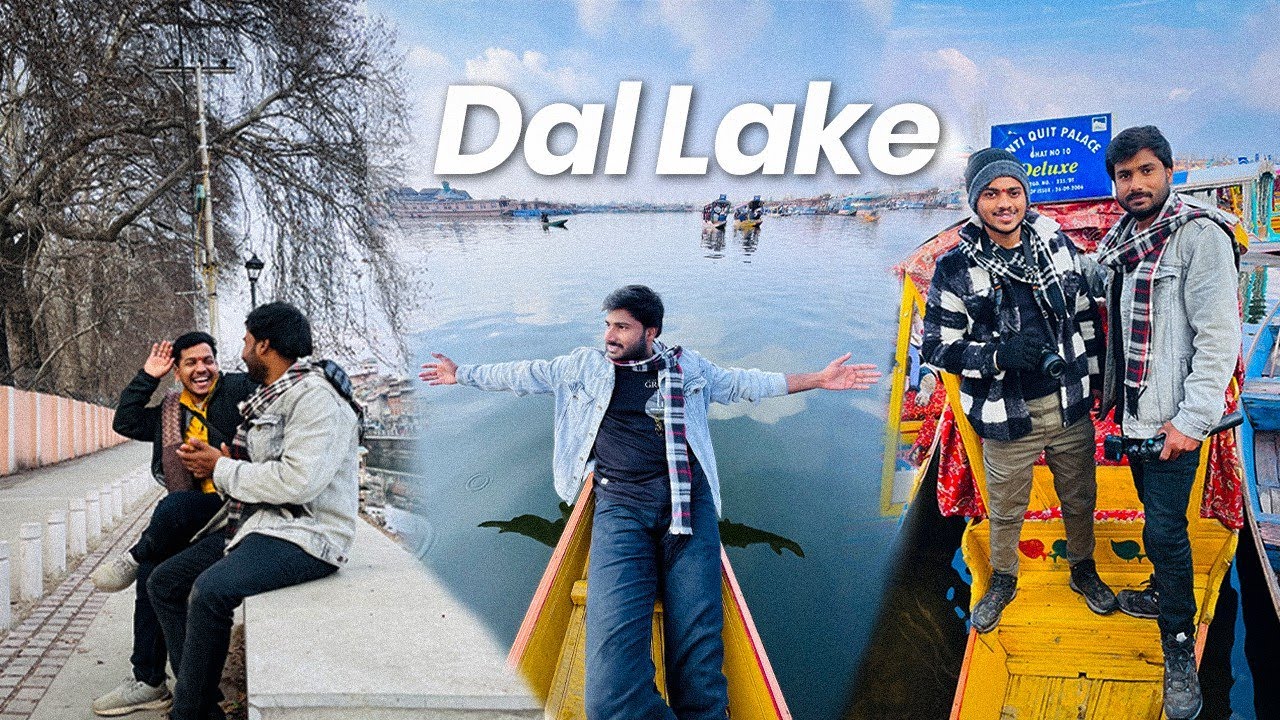 Dal Lake In Winter | Shikara Ride Only 150rs | Exploring Srinagar | Kashmir