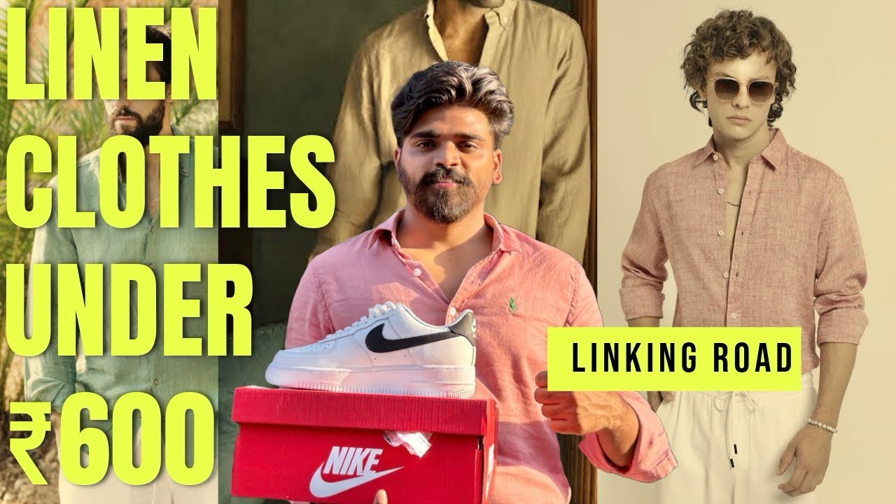 LINEN PANTS FOR MEN UNDER RS 699 | Croma - Bandra | Linking road |