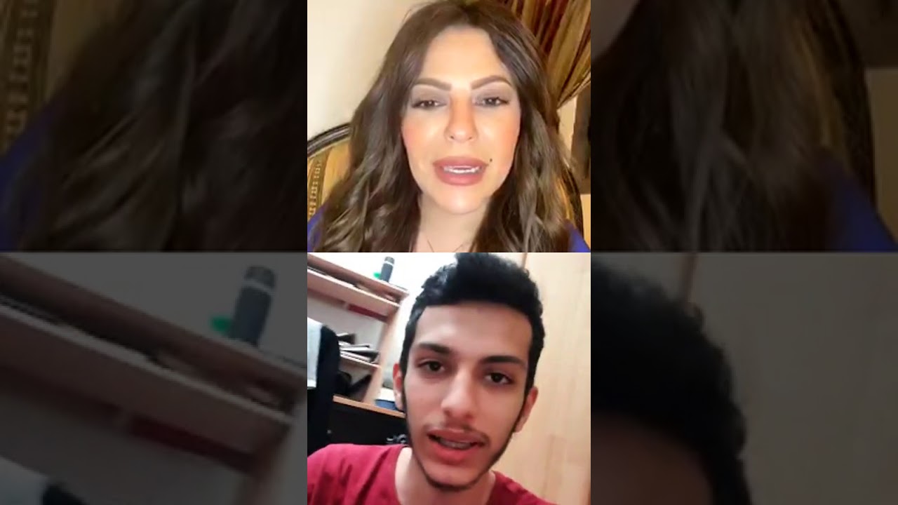 ليليا الأطرش بث مباشر على الانستغرام مع متابعينها - غناء وتمثيل