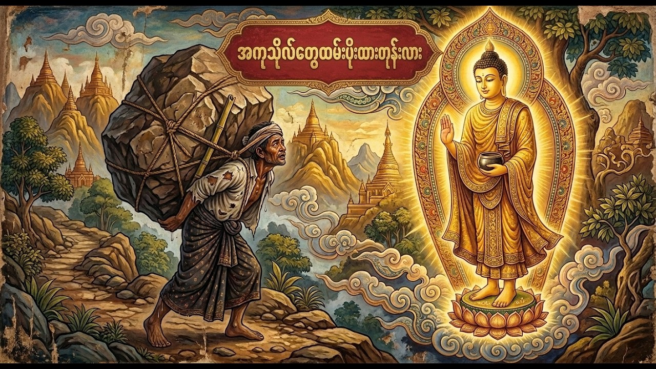 အကုသိုလ်ဒုက္ခတွေကိုထမ်းပိုးမထားမိပါစေနဲ့