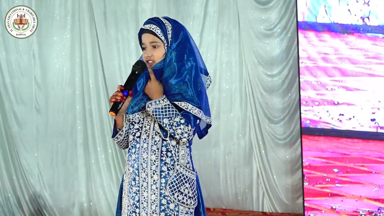 45 Speech by 4th STD Student of A.R Wisdom I.E.M SCHOOL,KOPPAL