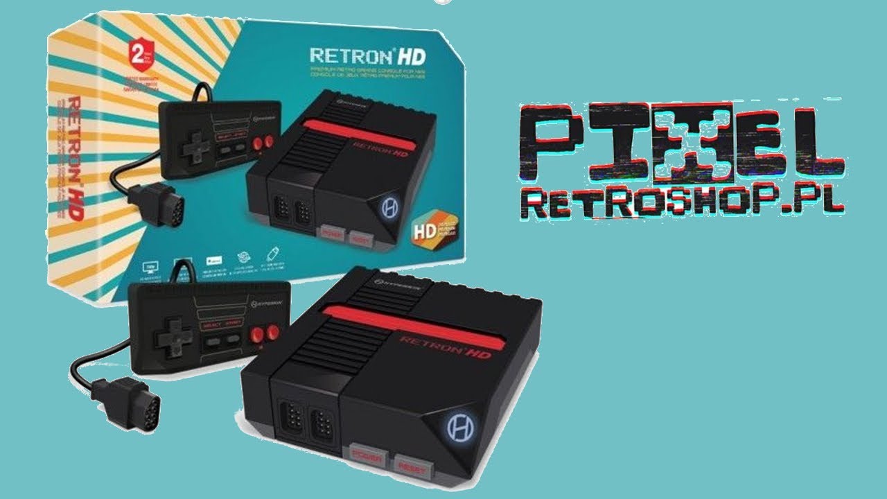 Retron HD unboxing i testy gier z Pegasusa.