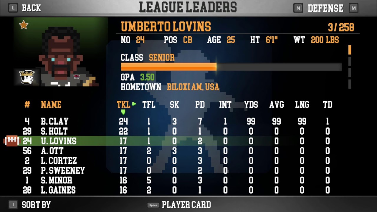 LBCL S7, Wk 2 - Las Vegas (1-0) @ Green Bay (0-1)