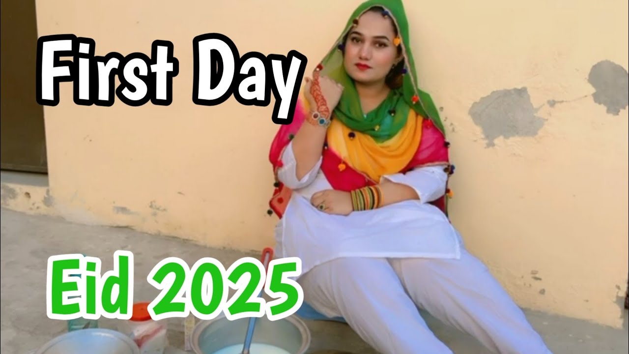 Eid Mubarak my all viewers 🤗 || Eid 1st Day with Malika | First Day of Eid ul Fitr | Eid Celebration