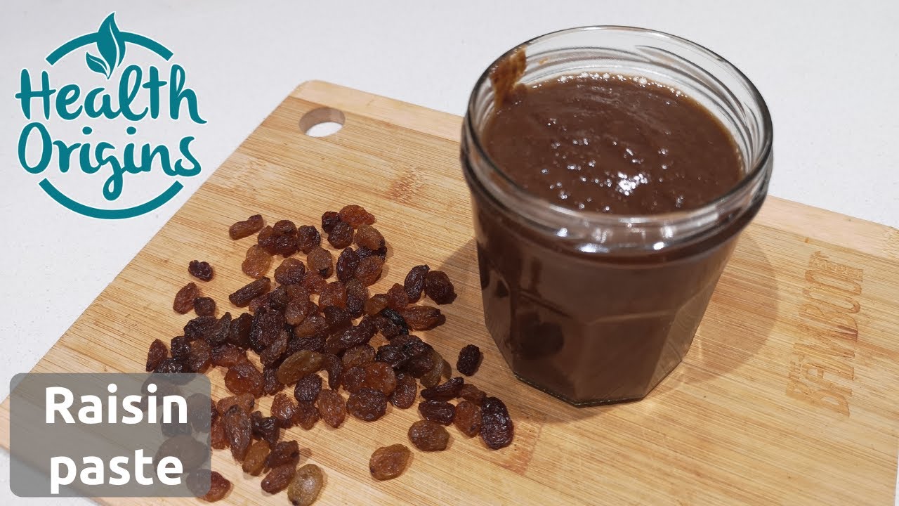 How to make raisin paste
