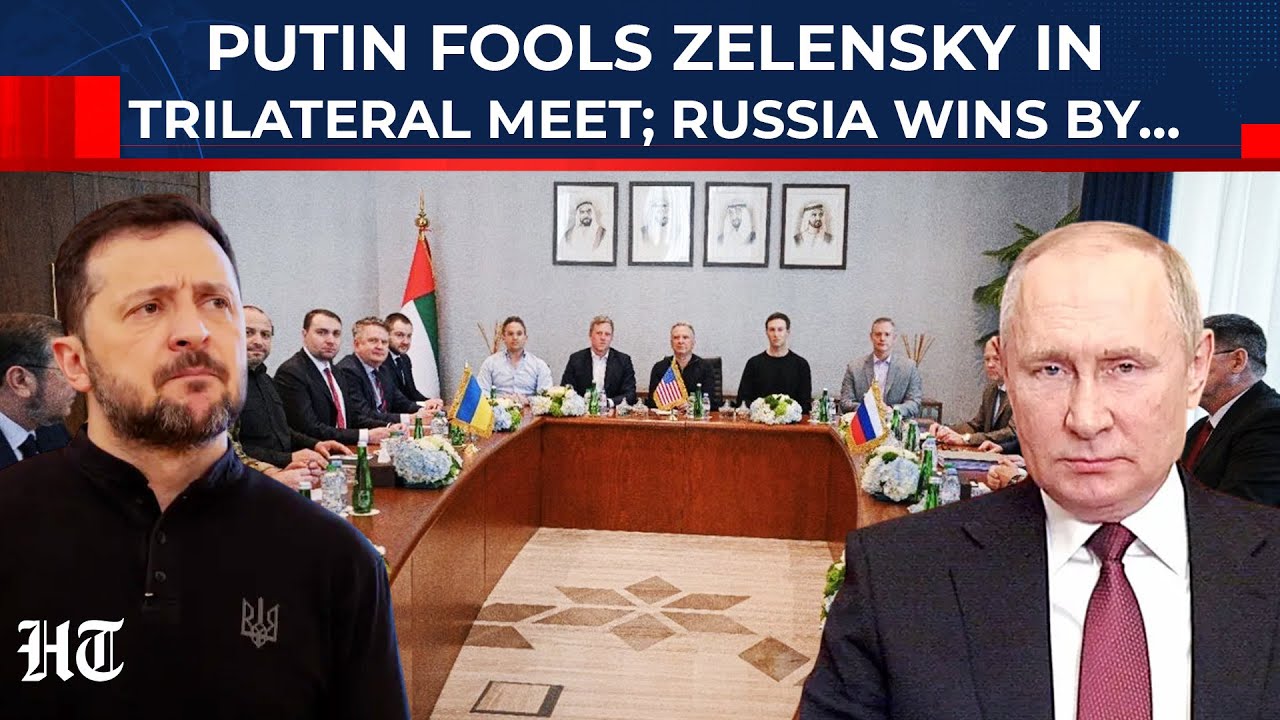 Putin Fools Zelensky, Trump In Trilateral Talks: Russia Wins, Ukraine Hit By USA's Pro-Russia Idea?