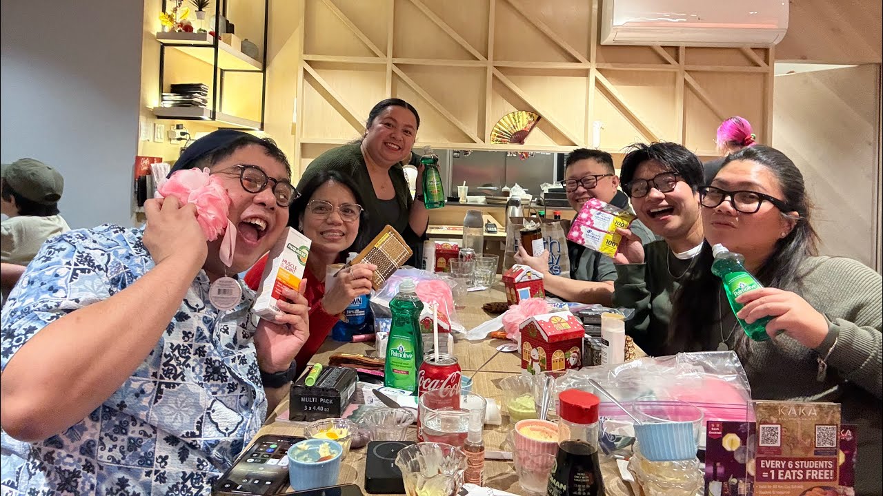 Exchange gifts (Christmas dinner)