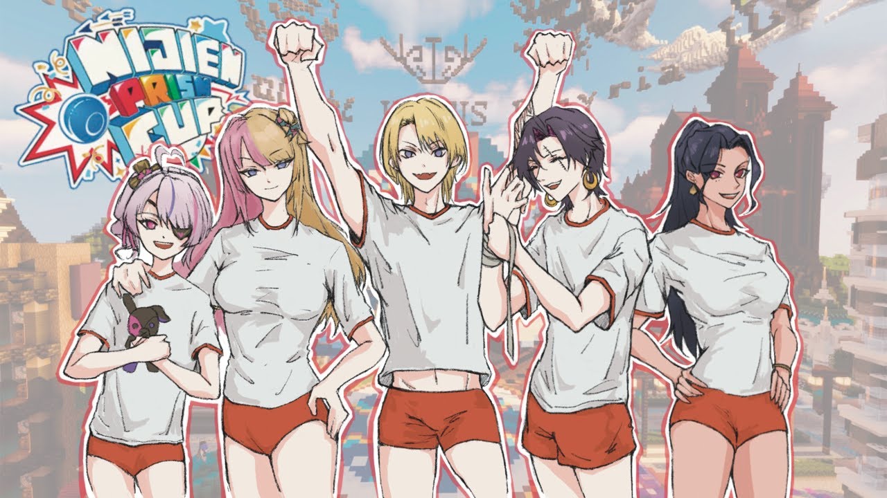 【MINECRAFT PRISM CUP】THE V OF VEZALIUS STAND FOR VICTORIOUS 【NIJISANJI EN | Vezalius Bandage】