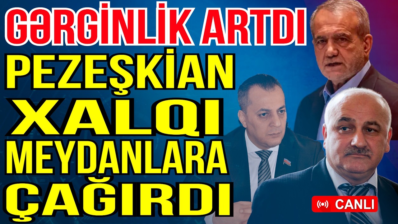 Pezeşkian əhaliyə təcili çağırış etdi - Meydanlara axışın! - Gündəm Masada - Media Turk TV