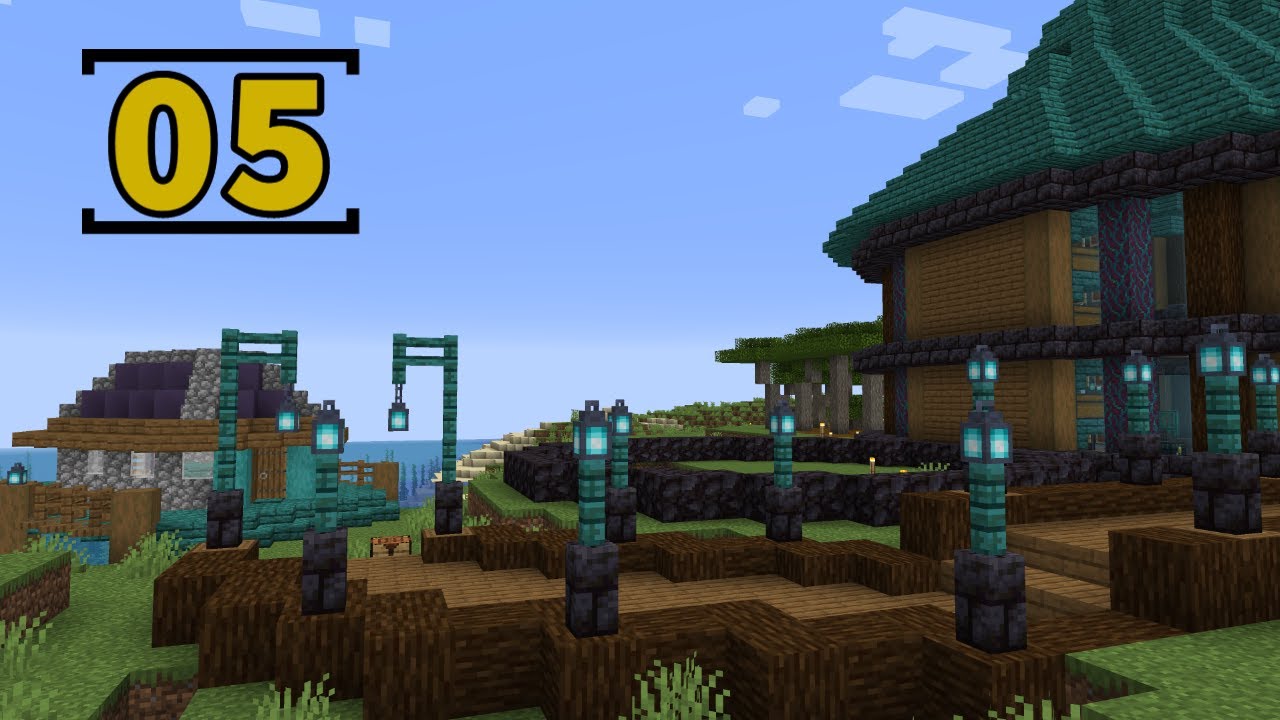 Starter House and Storage! || BuildCraft S0E5 (1.16.2 SMP Server)