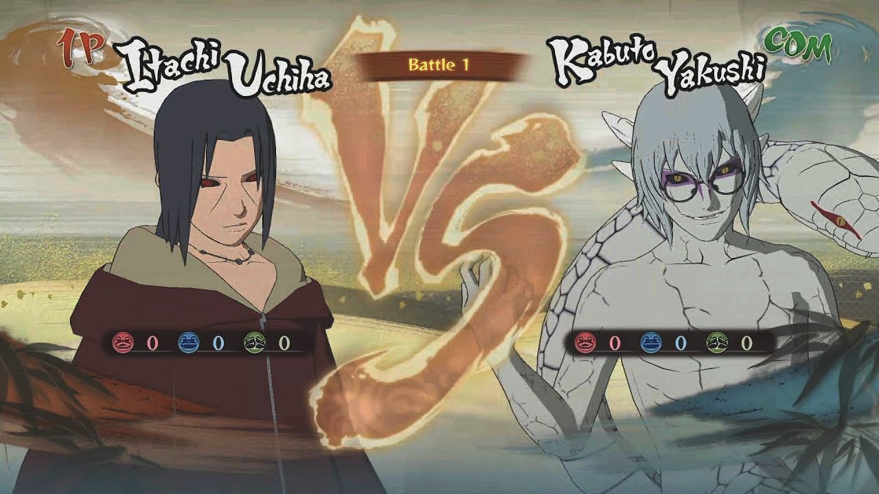 Naruto Shippuden Ultimate Ninja Storm 4 - Itachi Vs. Kabuto (SUPER HARD)