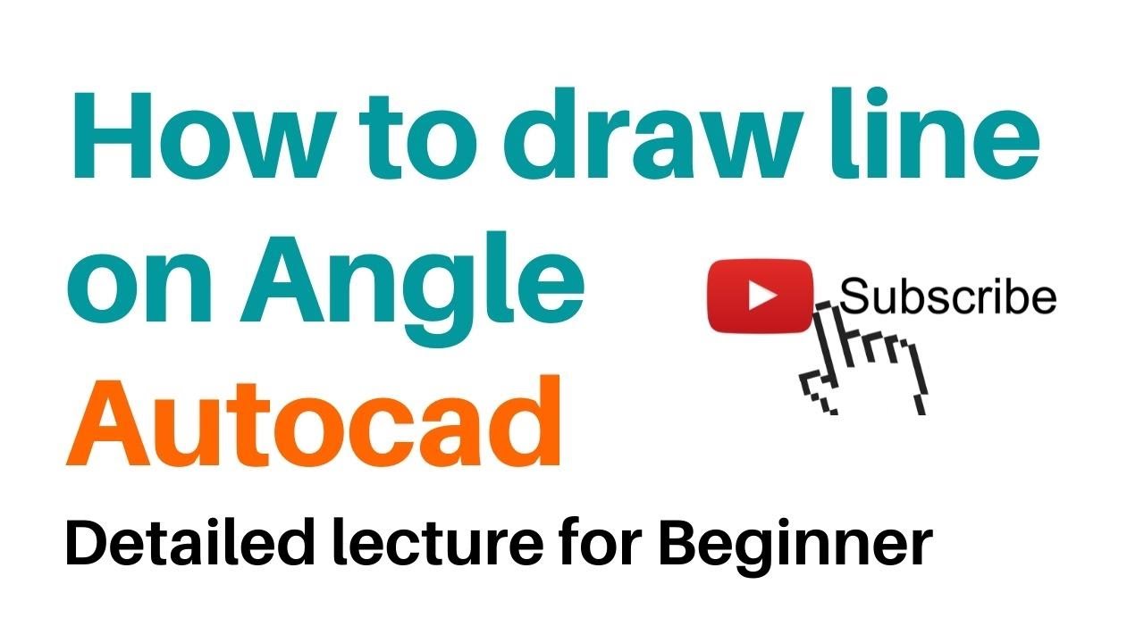 polar coordinates in autocad | line angle autocad | autocad draw line at angle in hindi