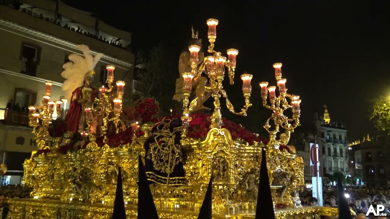 Saludo del misterio de las Penas de Triana al Baratillo - La Estrella 2022 | Semana Santa de Sevilla