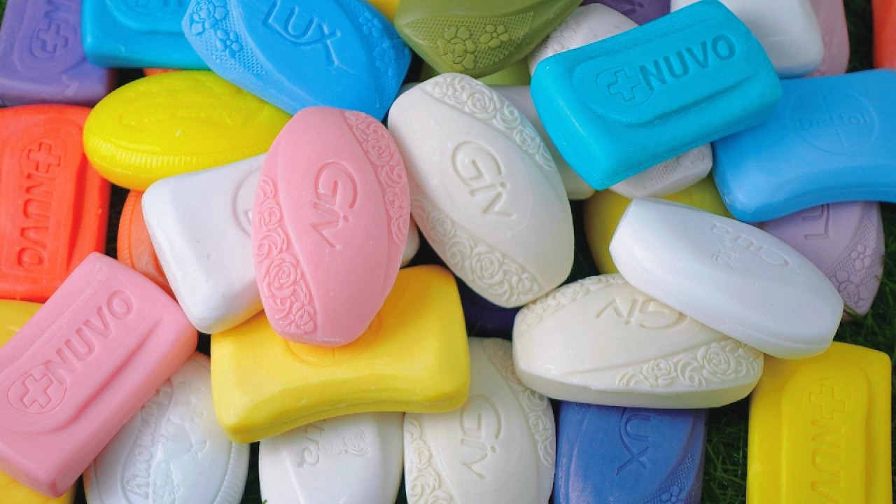 Soap Opening | Noise ASMR | Satisfying Video | ASMR No talking 🧼🩷 #meditation #Relax #asmr