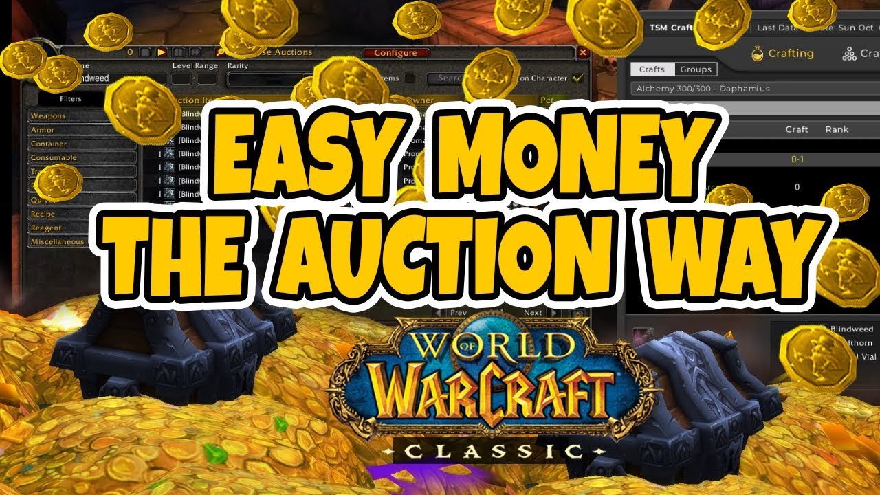 How to make money on Auction House | An Introduction to AH | WoW Classic
