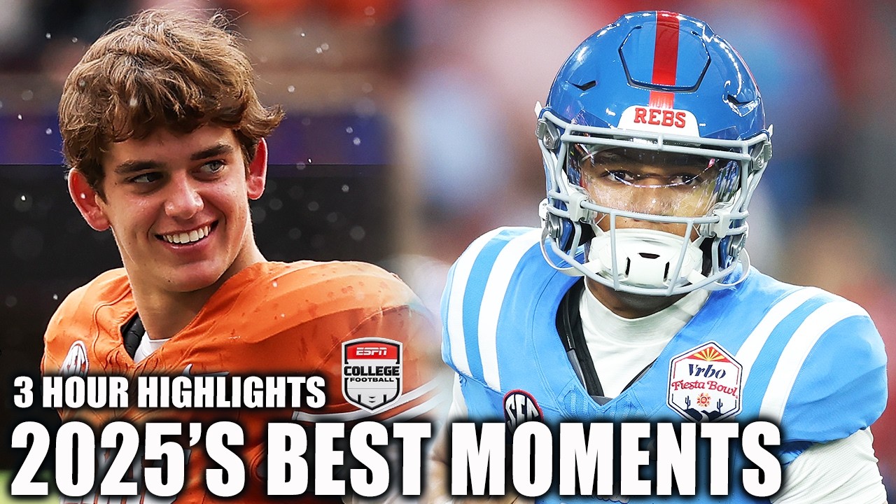 Highlights from the BIGGEST regular season games from 2025 🏈🎥 | ESPN College Football