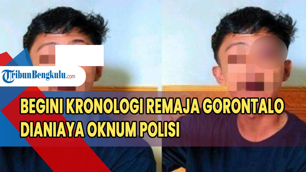 Begini Kronologi Remaja di Gorontalo Dianiaya Oknum Polisi