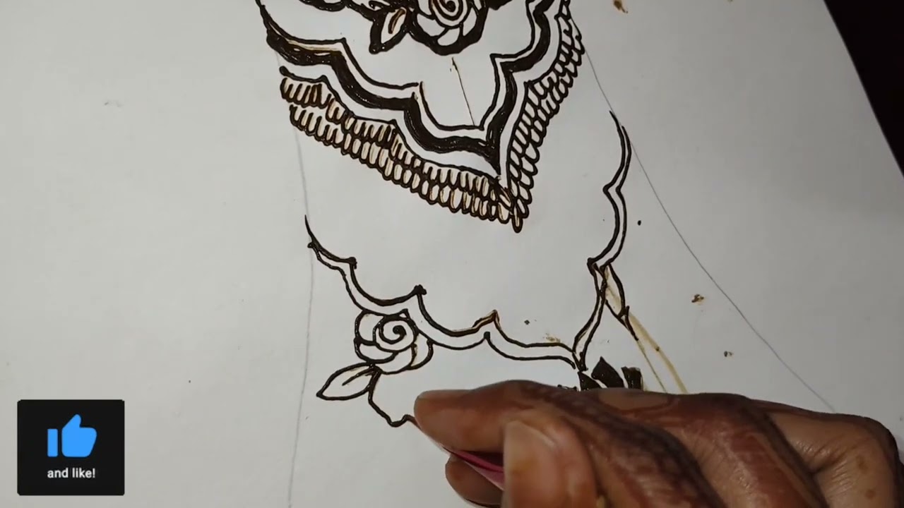 New bridel mehendi design 