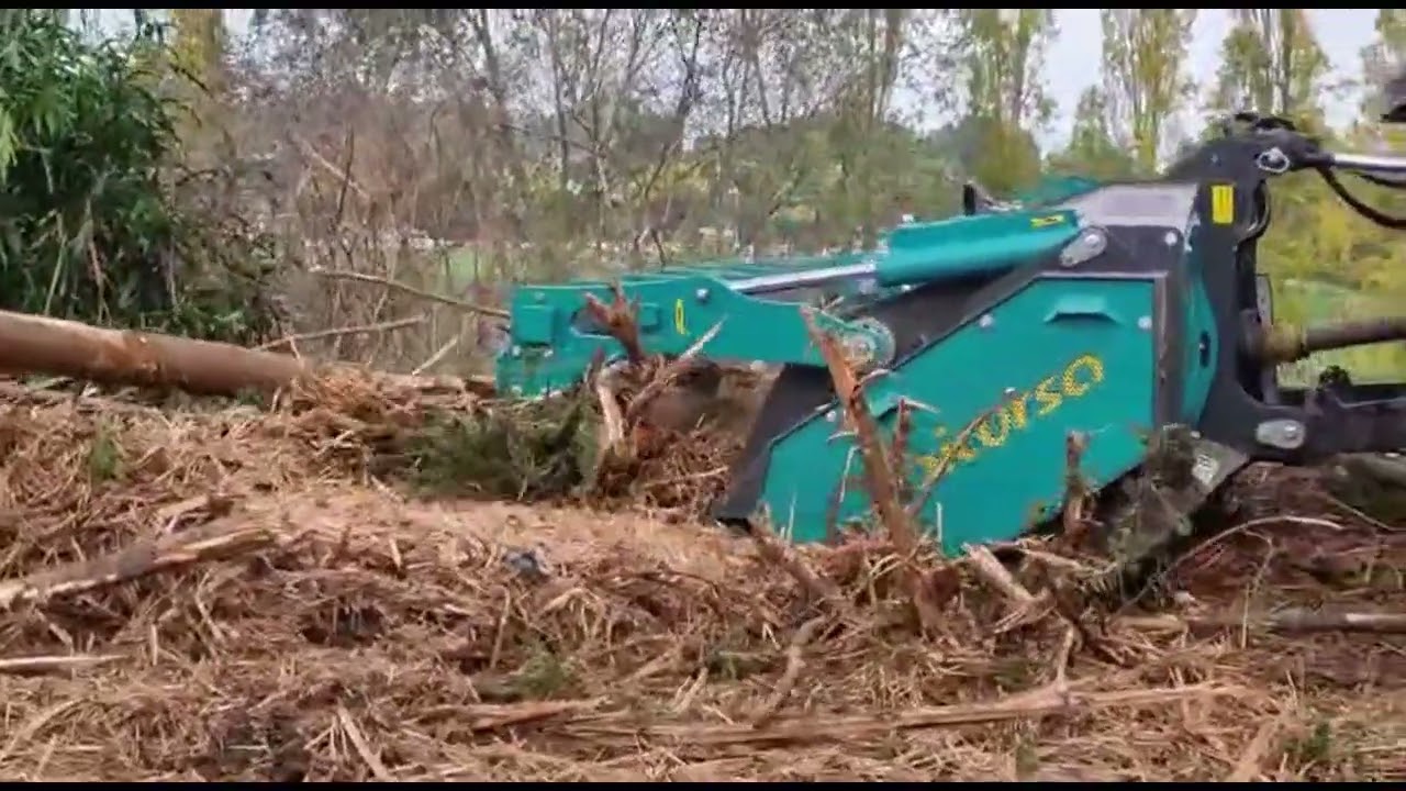 Picursa Tekken Mulching slash piles