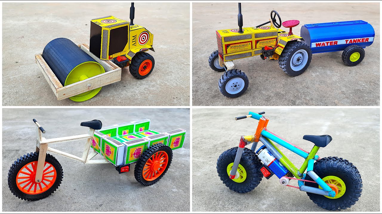 4 потрясающие самодельные игрушки | Потрясающие идеи от MATCHBOX | Самодельные изобретения
