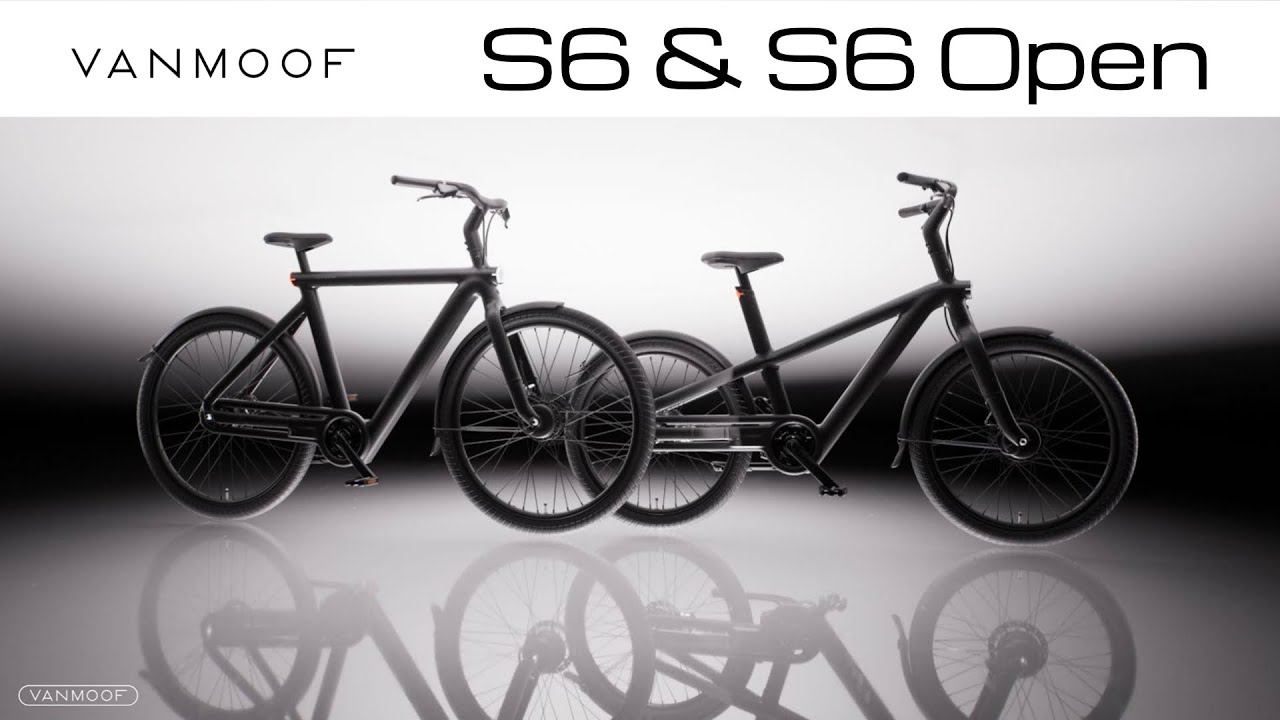 VanMoof S6 & S6 Open + VanMoof Museum & Moofment App