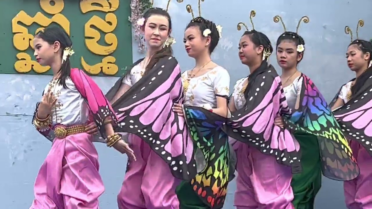 Khmer New Year Festivities And Performances at Maryland temple  With Somaly Khmer Cooking