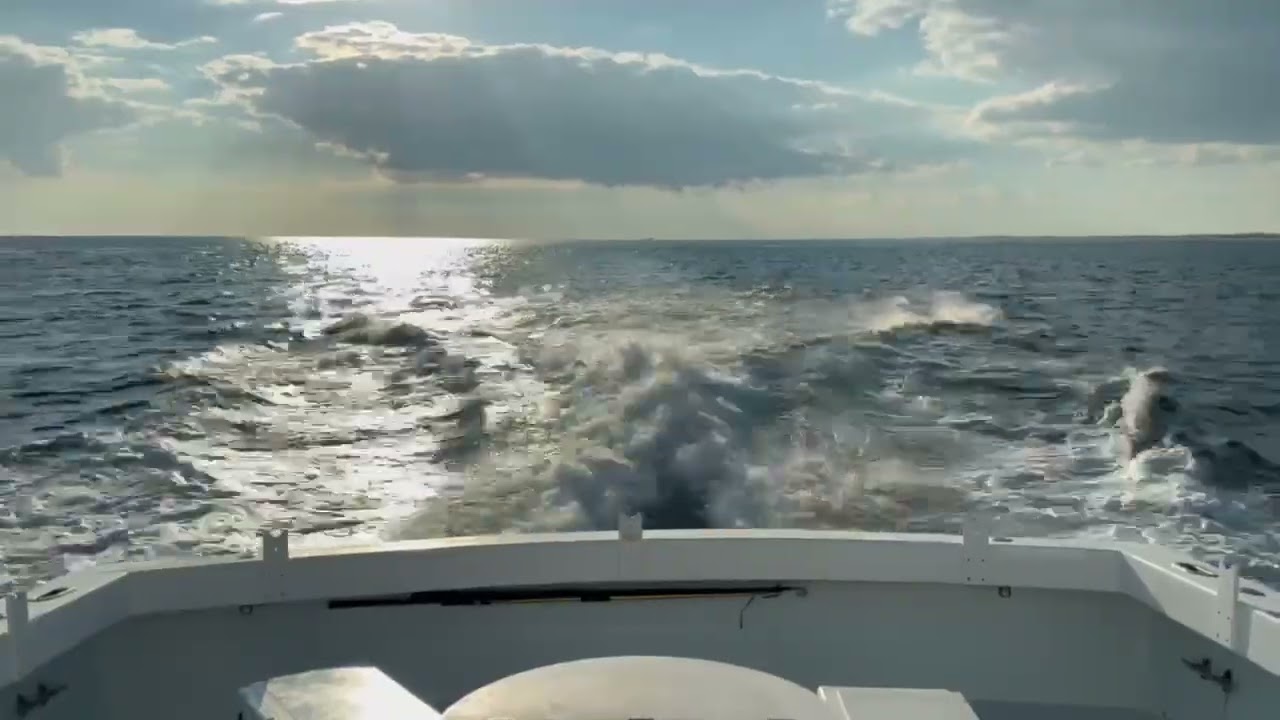 Sea trial with new the new motors.