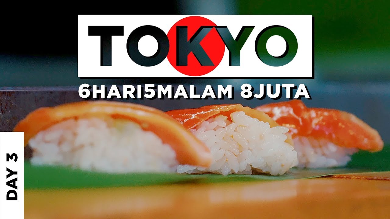 JAPAN DAY 3: STANDING SUSHI, NGANTRI SUPREME, KE HARAJUKU DAN THRIFT SHOPPING!