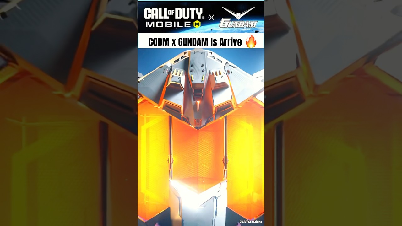 ✅ CODM x GUNDAM 🔥 Arrives In SEASON 6 of COD MOBILE #shorts #trending #codm